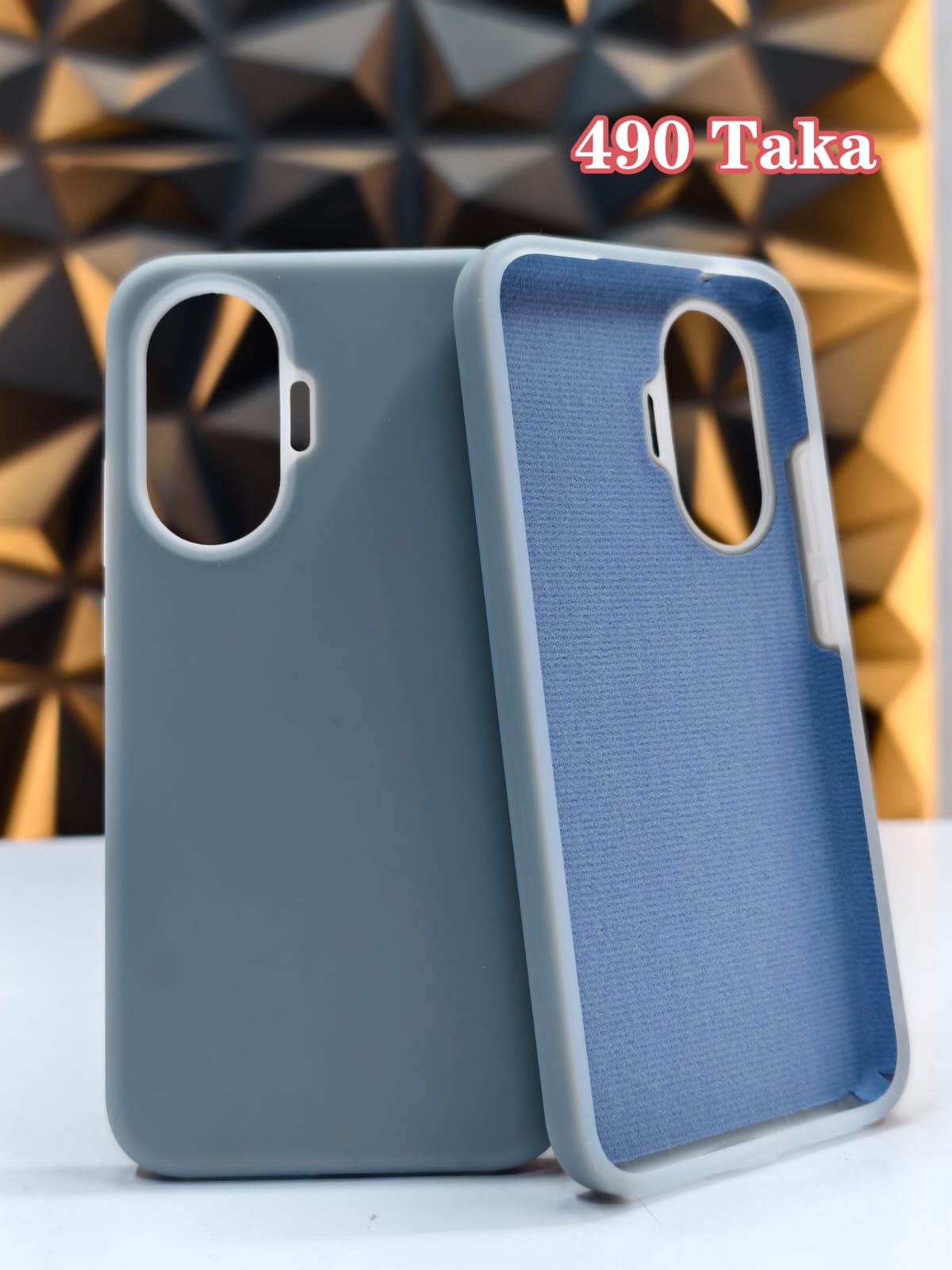 Turbo 4 Pro Liquid Silicon Soft Back Cover With Extra Grip